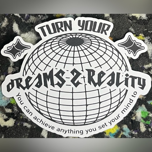 Lot of 4 Y2K Stickers Cool Decals Street Graffiti Die Cut Aesthetic Stickers - Picture 5 of 6